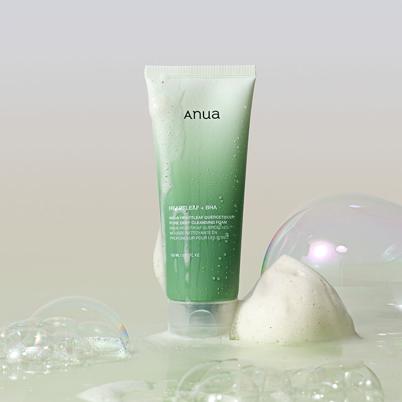 Anua Heartleaf Quercetinol Pore Deep Cleansing Foam 150ml Nettoyant Visage