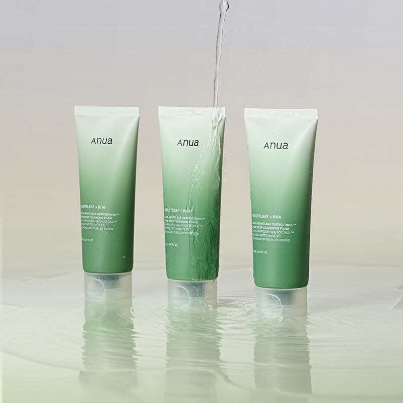 Anua Heartleaf Quercetinol Pore Deep Cleansing Foam 150ml Nettoyant Visage