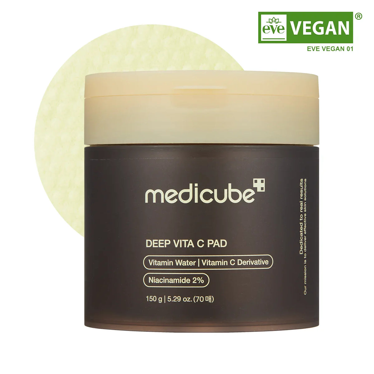Medicube Deep Vita C Disques Éclat 150g