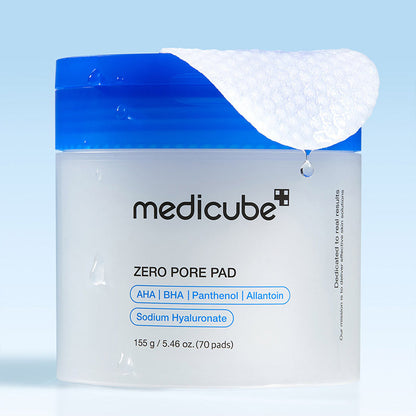 Medicube Zero Pore Pad 2.0 Disques Toniques Exfoliants 155g