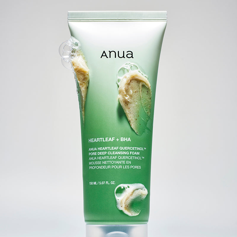 Anua Heartleaf Quercetinol Pore Deep Cleansing Foam 150ml Nettoyant Visage