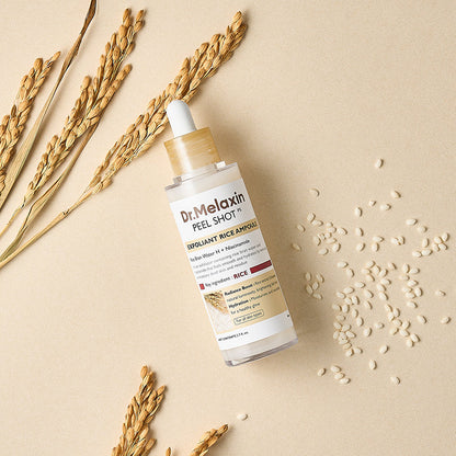 Dr.Melaxin Peel Shot Exfoliant Rice Ampoule Sérum Exfoliant 80ml