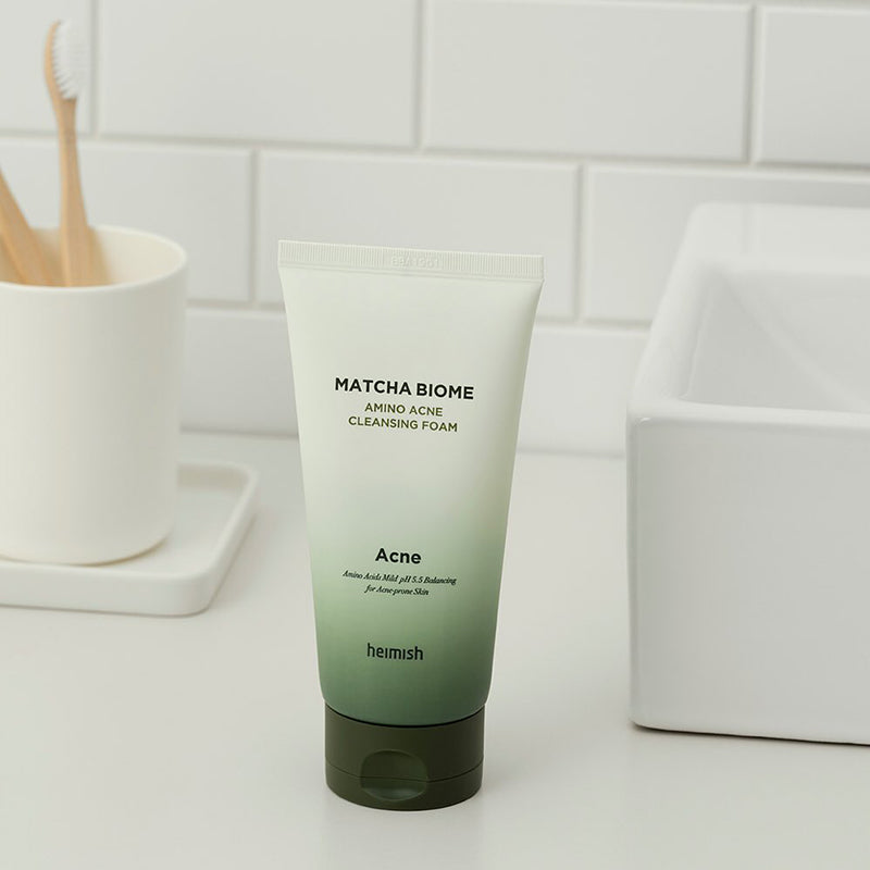 Heimish Matcha Biome Amino Acne Cleansing Foam 150g
