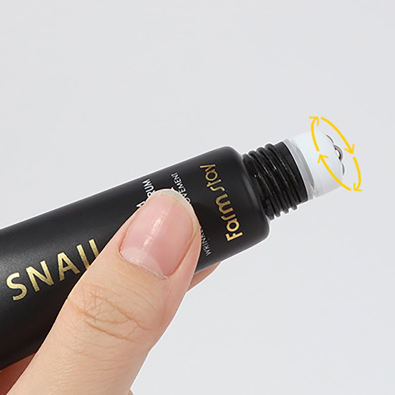 Farmstay Black Snail Premium Rolling Eye Serum Sérum Yeux 25ml
