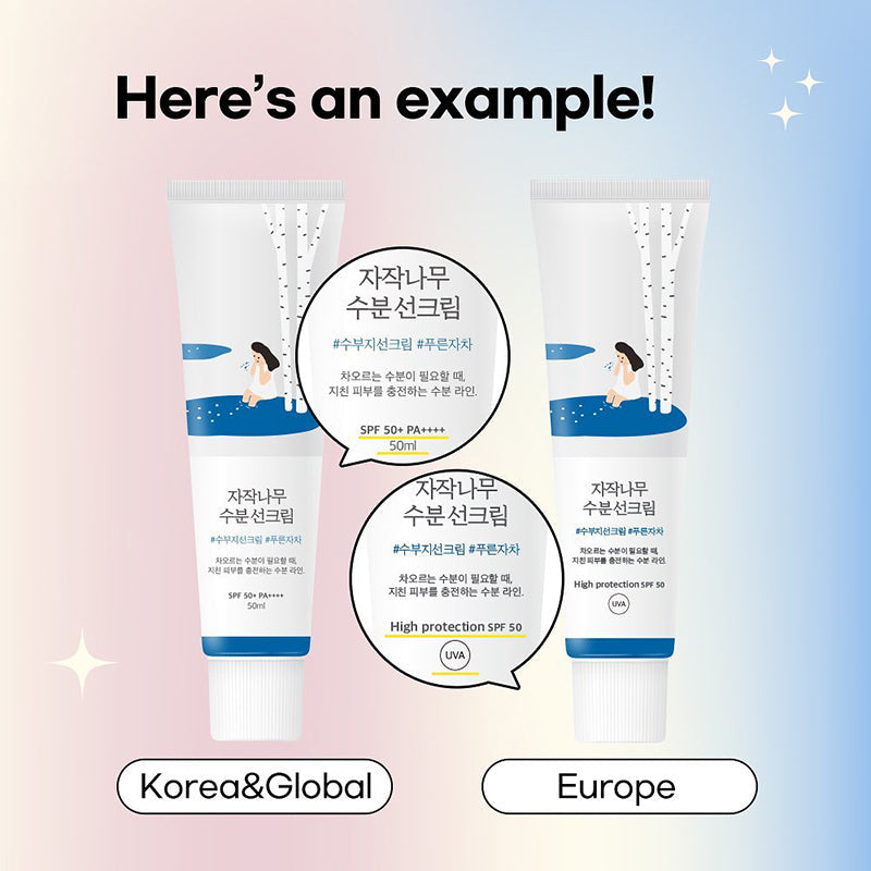 Round Lab Birch Juice Crème Solaire Hydratante SPF50+ PA++++ 50ml