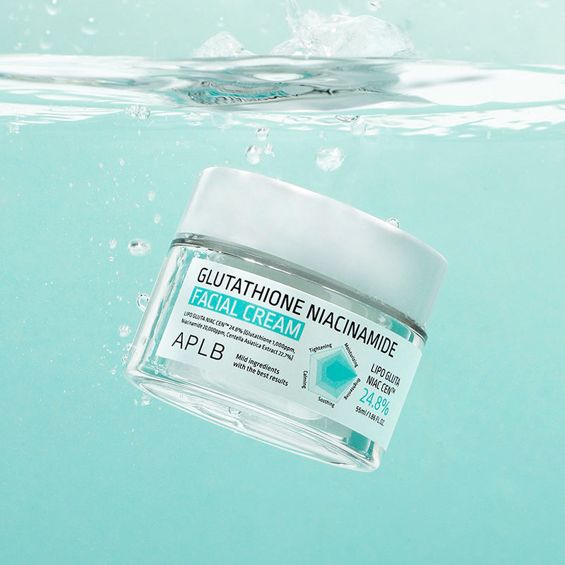 APLB Glutathione Niacinamide Facial Cream Crème Visage Éclat 55ml