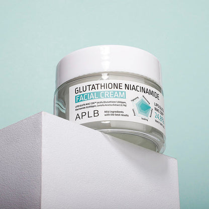 APLB Glutathione Niacinamide Facial Cream Crème Visage Éclat 55ml