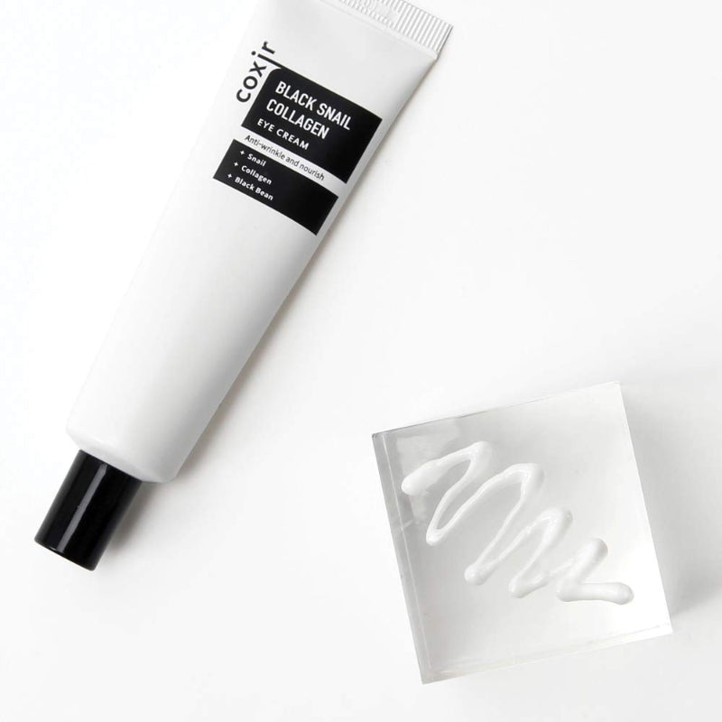Coxir Black Snail Collagen Eye Cream Crème Contour des Yeux 30ml