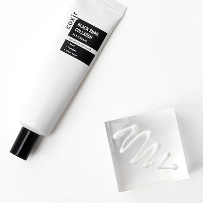 Coxir Black Snail Collagen Eye Cream Crème Contour des Yeux 30ml
