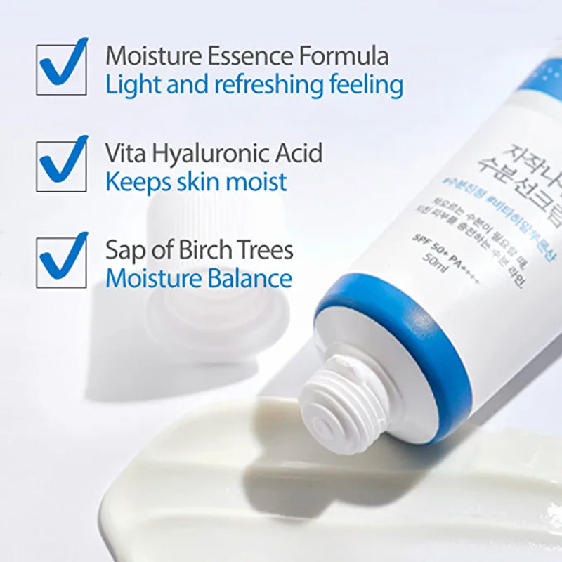 Round Lab Birch Juice Crème Solaire Hydratante SPF50+ PA++++ 50ml
