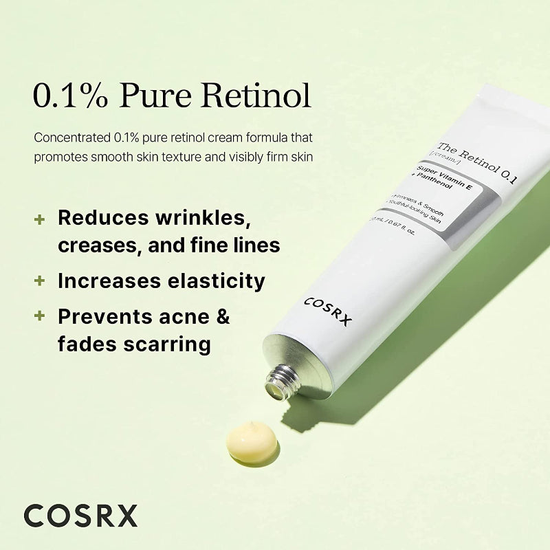 COSRX The Retinol 0.1 Cream Crème Anti-Âge 20ml