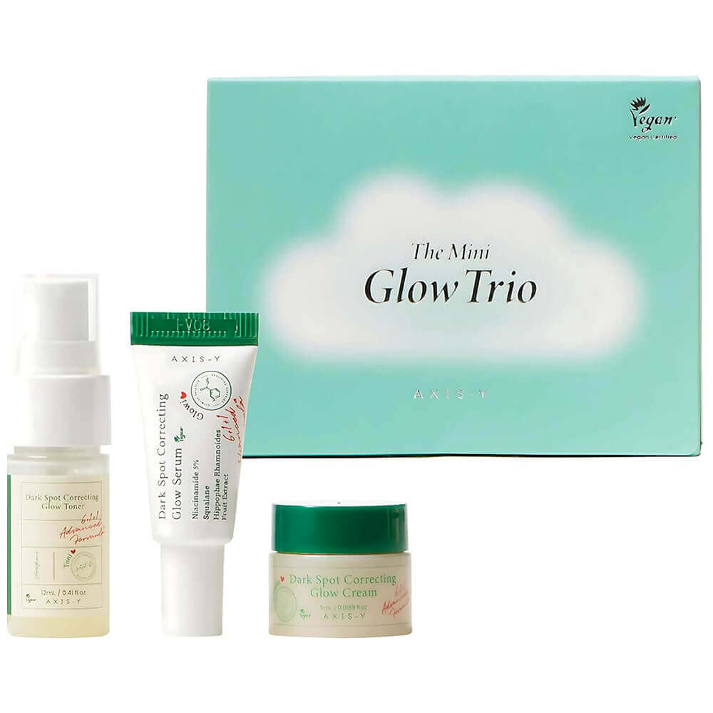 AXIS-Y Mini Glow Trio Coffret Éclat Anti-Taches 3 Pièces