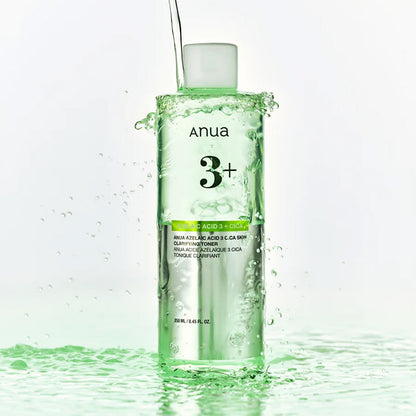 Anua Tonique Clarifiant à l'Acide Azélaïque 3% Cica 250ml