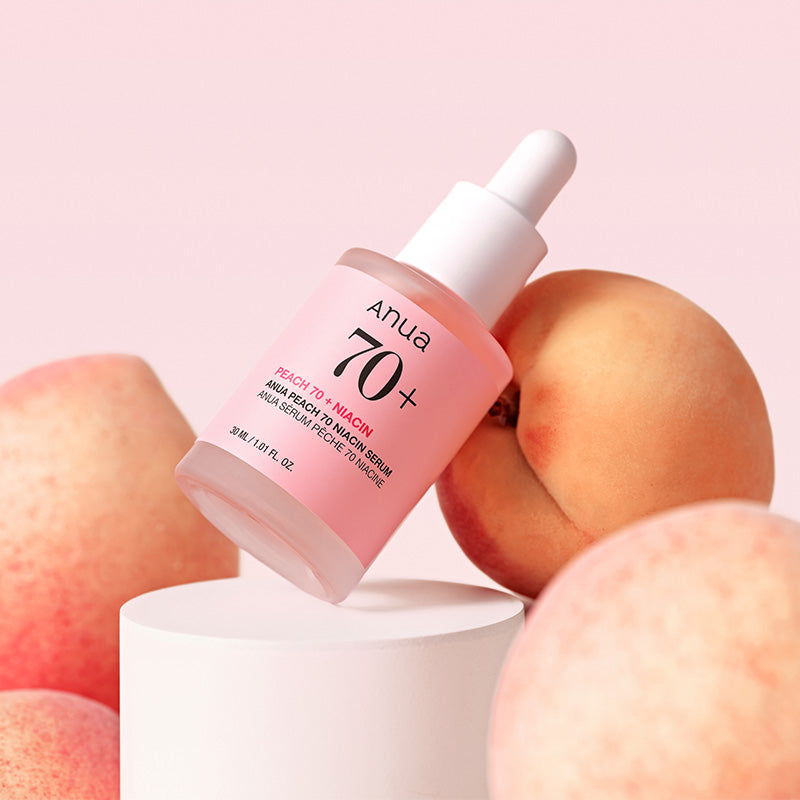 Anua Peach 70% Niacin Serum Éclat et Hydratation 30ml