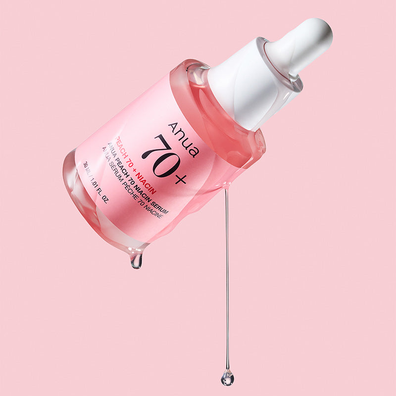 Anua Peach 70% Niacin Serum Éclat et Hydratation 30ml