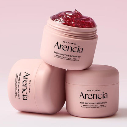 Arencia Red Smoothie Serum 30 Sérum Antioxydant Éclat 50g
