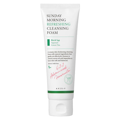 AXIS-Y Sunday Morning Refreshing Cleansing Foam Mousse Nettoyante 120ml