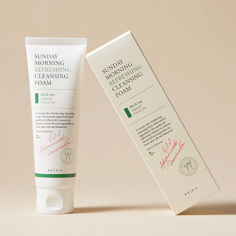 AXIS-Y Sunday Morning Refreshing Cleansing Foam Mousse Nettoyante 120ml