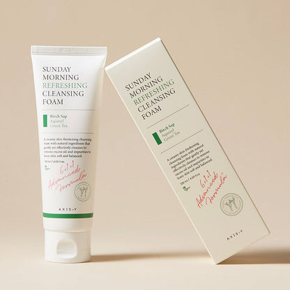 AXIS-Y Sunday Morning Refreshing Cleansing Foam Mousse Nettoyante 120ml