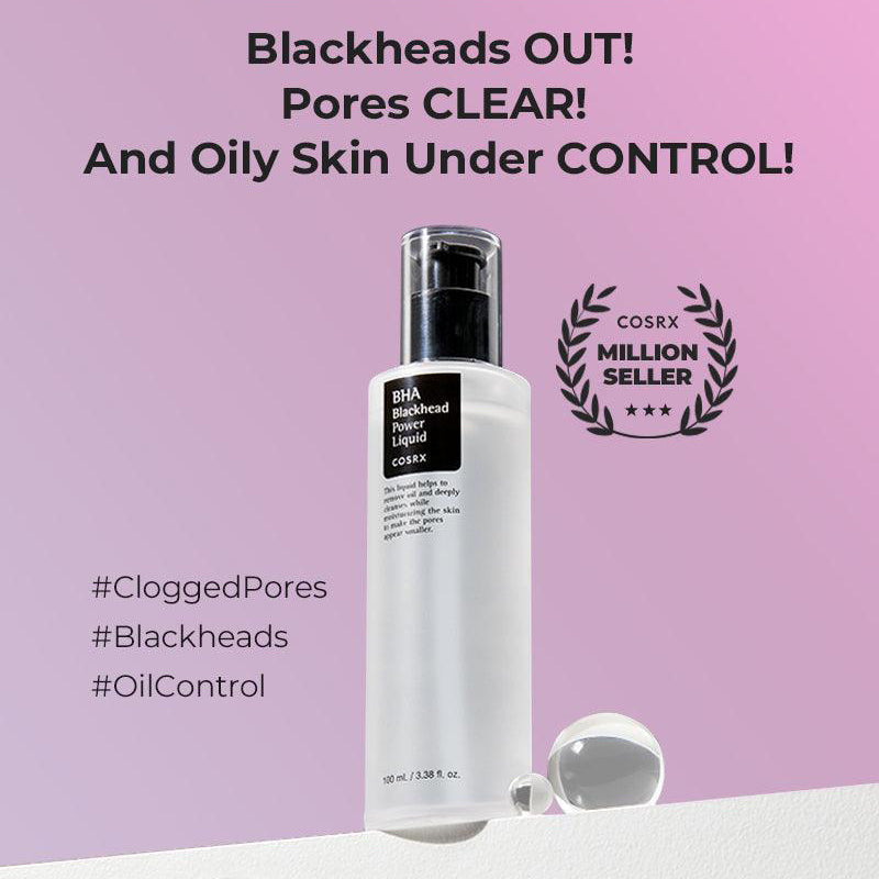 COSRX BHA Blackhead Power Liquid Soin Exfoliant 100ml