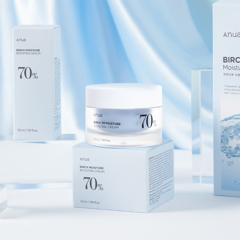 Anua Birch 70% Moisture Boosting Cream Crème Hydratante 50ml