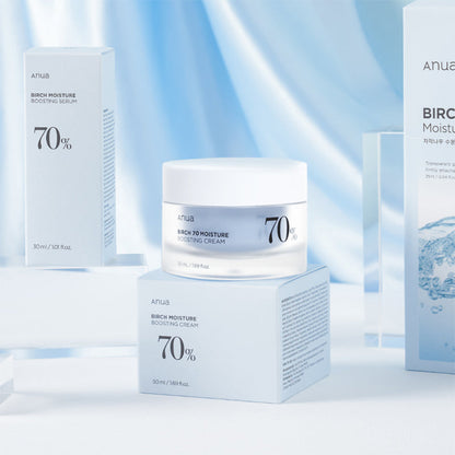 Anua Birch 70% Moisture Boosting Cream Crème Hydratante 50ml