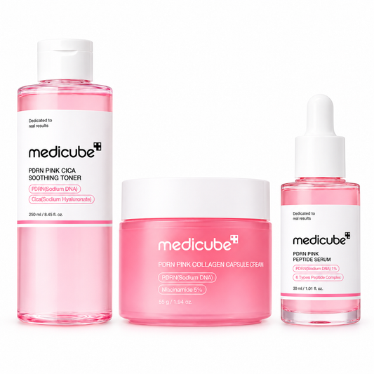 Pack Medicube PDRN Pink – Routine Complète Éclat & Collagène 💗
