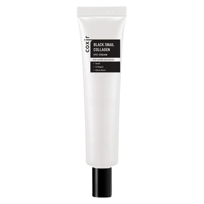 Coxir Black Snail Collagen Eye Cream Crème Contour des Yeux 30ml