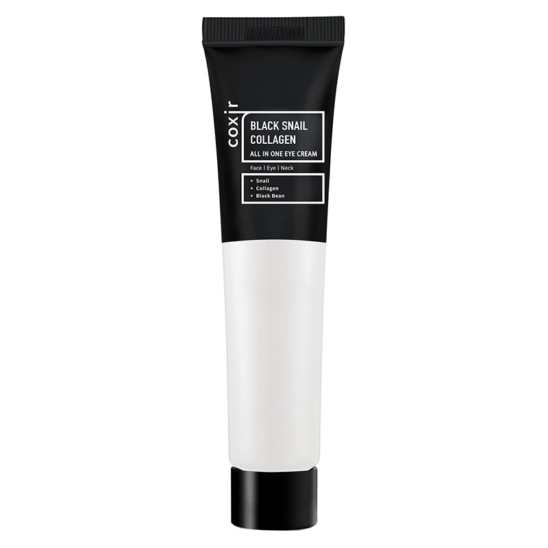 Coxir Black Snail Collagen Eye Cream Crème Contour des Yeux 30ml