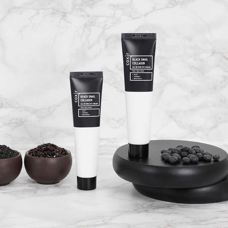 Coxir Black Snail Collagen Eye Cream Crème Contour des Yeux 30ml