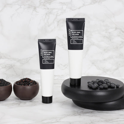 Coxir Black Snail Collagen Eye Cream Crème Contour des Yeux 30ml