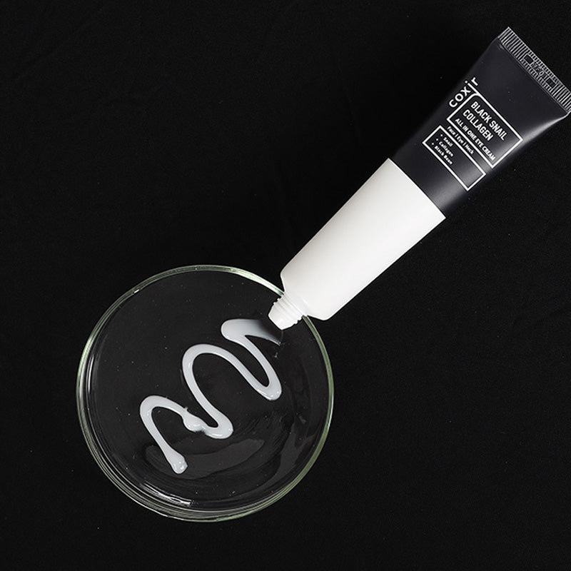 Coxir Black Snail Collagen Eye Cream Crème Contour des Yeux 30ml