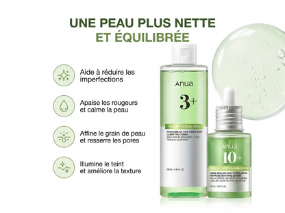 Pack Anua - Toner Azelaic Acid 3+ & Sérum Azelaic Acid 10+