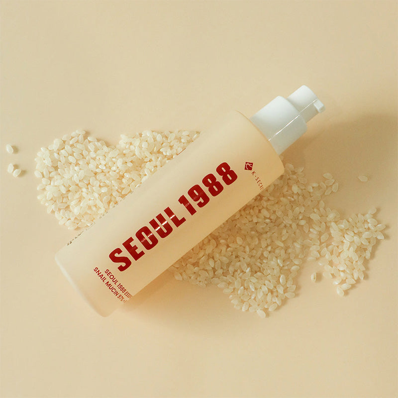 K-SECRET SEOUL 1988 Essence Snail Mucin 97% + Rice Essence Hydratante 100ml