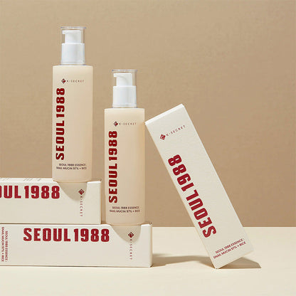 K-SECRET SEOUL 1988 Essence Snail Mucin 97% + Rice Essence Hydratante 100ml