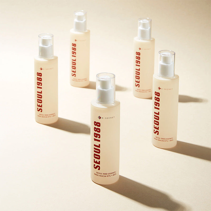 K-SECRET SEOUL 1988 Essence Snail Mucin 97% + Rice Essence Hydratante 100ml