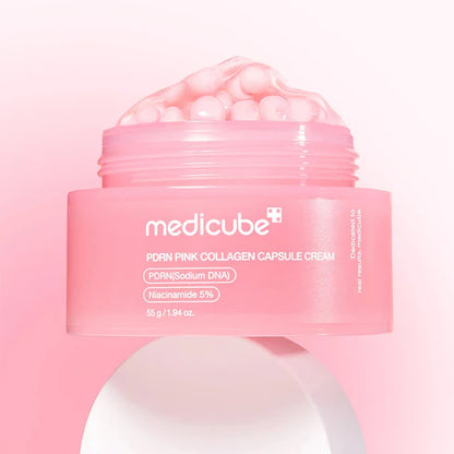 Medicube - Crème capsules de collagène rose PDRN 55 g