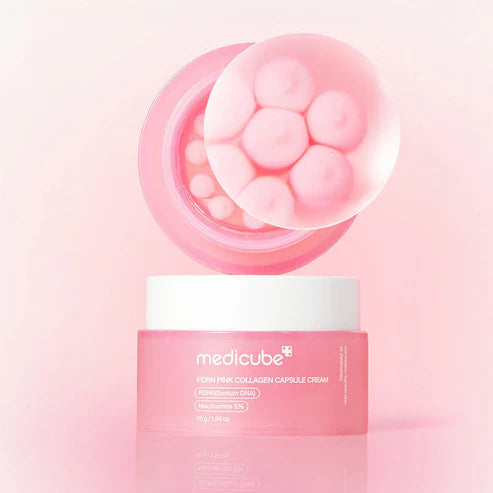 Medicube - Crème capsules de collagène rose PDRN 55 g