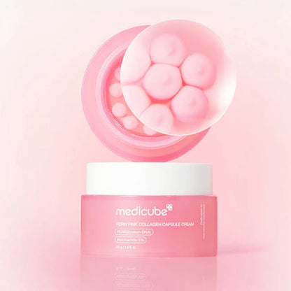 Medicube - Crème capsules de collagène rose PDRN 55 g