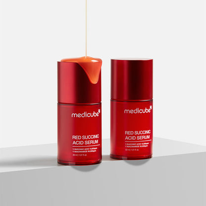 Medicube Red Succinic Acid Serum 30ml Clarifying Face Treatment