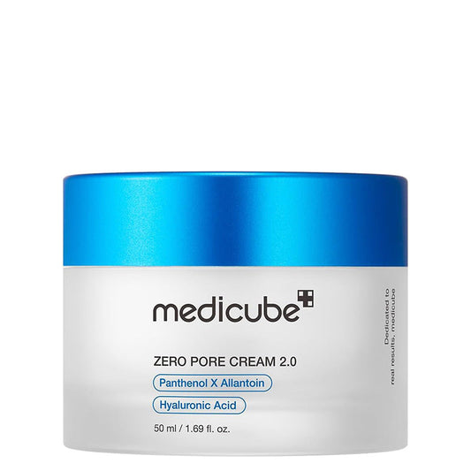 Medicube Zero Pore Cream 2.0, Crème Hydratante Affinante 50ml