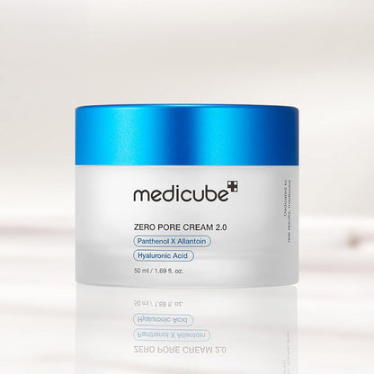 Medicube Zero Pore Cream 2.0, Crème Hydratante Affinante 50ml