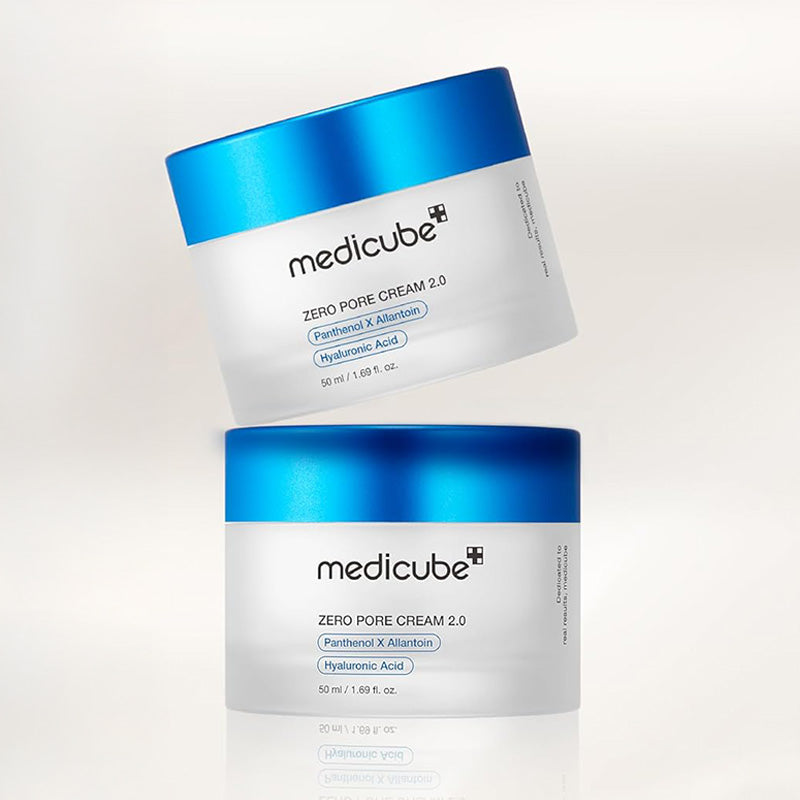 Medicube Zero Pore Cream 2.0, Crème Hydratante Affinante 50ml