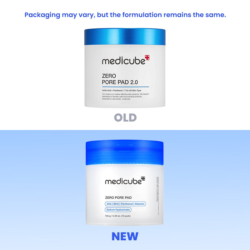 Medicube Zero Pore Pad 2.0 Disques Toniques Exfoliants 155g