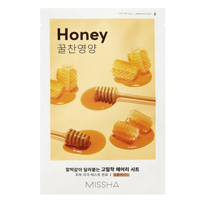 MISSHA Airy Fit Masque Tissu Visage Hydratant Éclat