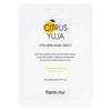 Farmstay Citrus Yuja Masque Tissu Vitalisant Éclat 23ml