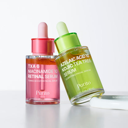 Purito Seoul Azelaic Acid 10 Kojic Tea Tree Sérum Visage 30ml