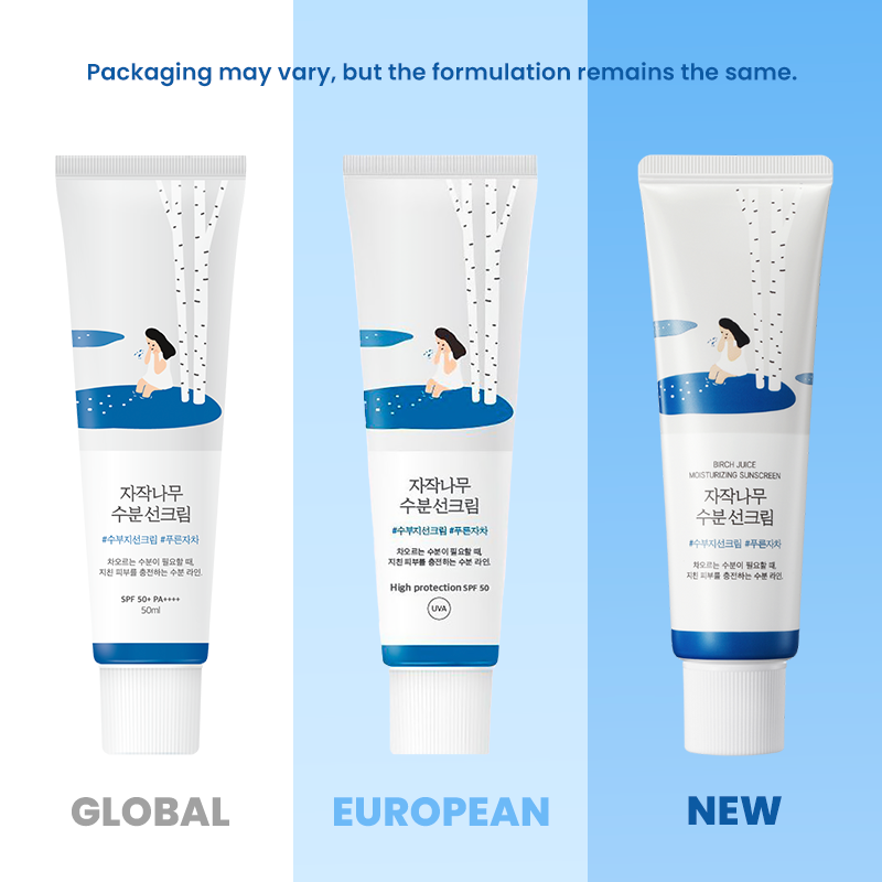 Round Lab Birch Juice Crème Solaire Hydratante SPF50+ PA++++ 50ml