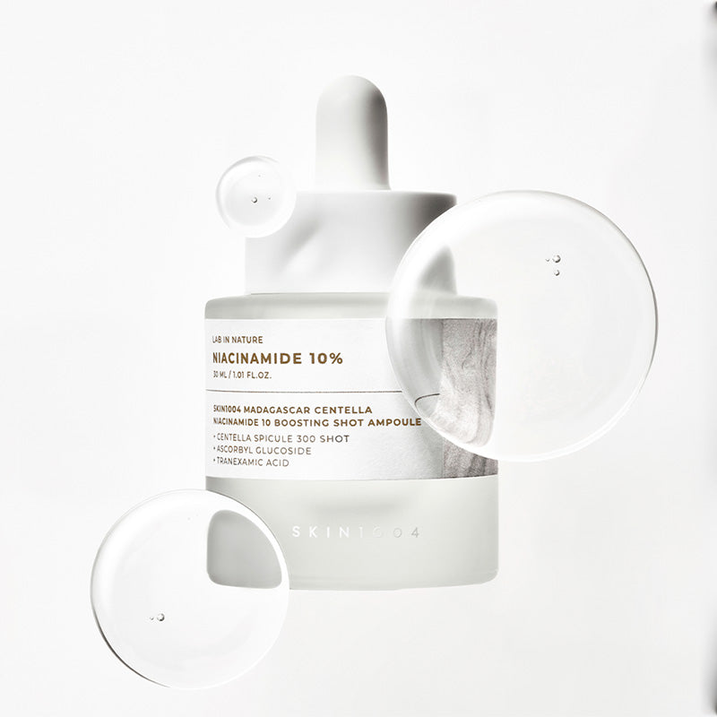 SKIN1004 Madagascar Centella Niacinamide 10 Ampoule Booster Éclat 30ml