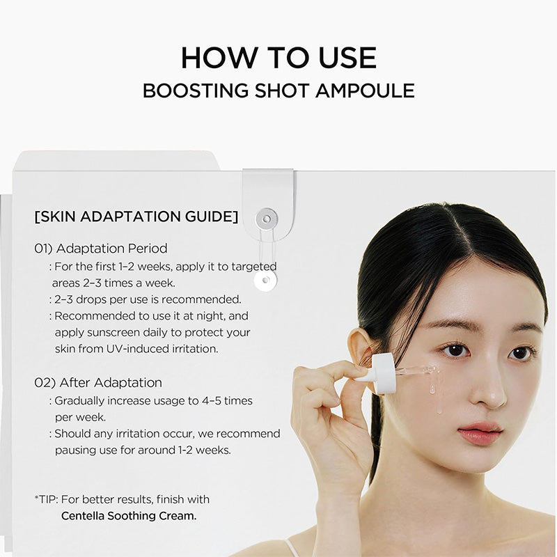 SKIN1004 Madagascar Centella Niacinamide 10 Ampoule Booster Éclat 30ml